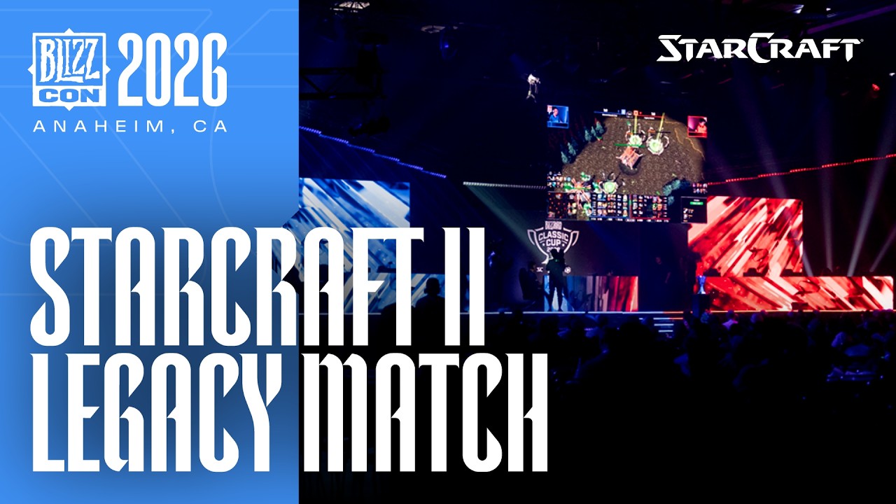 BlizzCon 2026 | Classic Cup: SC2 Legacy | Full Match