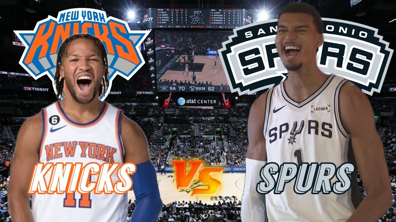 New York Knicks vs San Antonio Spurs Live Play by Play & Scoreboard