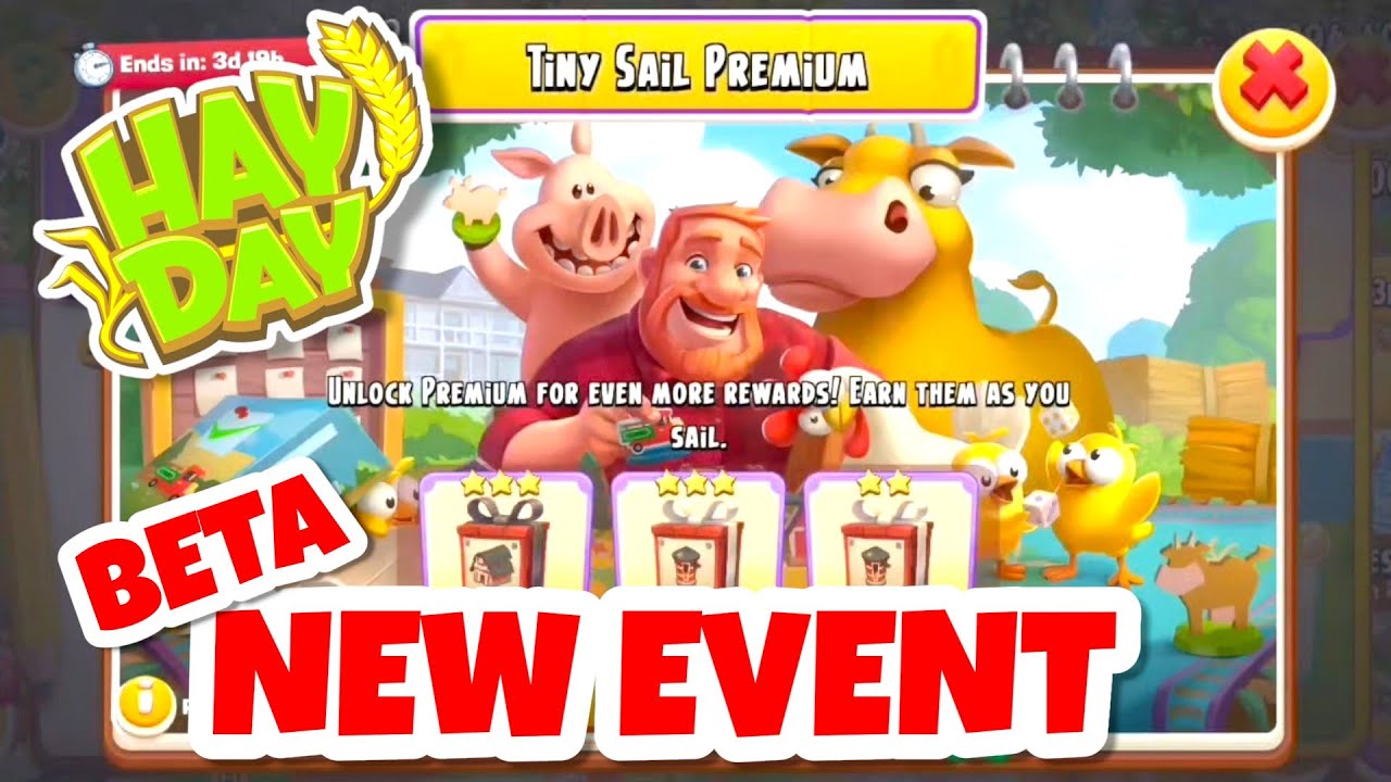 New Hay Day Tiny Sail Beta Test | Prizes Explained