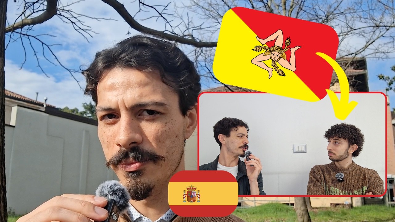 A Sicilian schools me on pronunciation | Spanish and Sicilian pentavolic systems.
