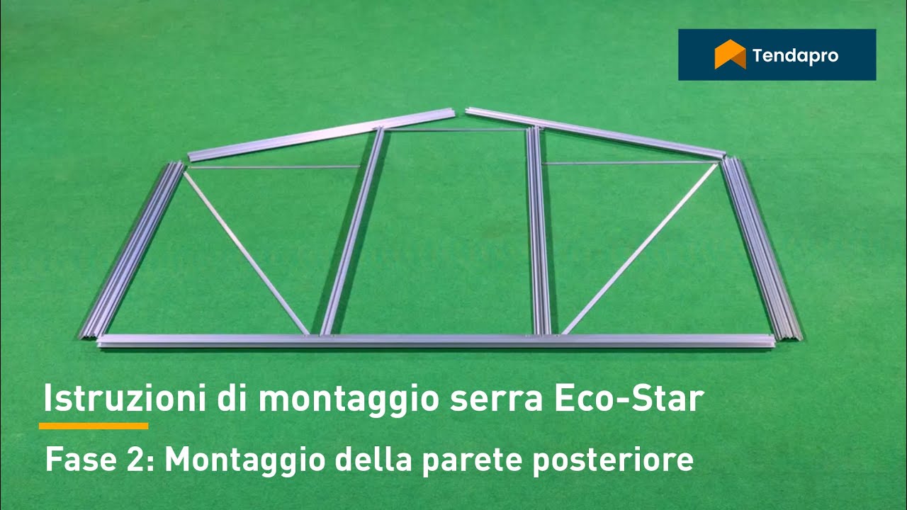 Eco-Star - Fase 2 Montaggio della parete posteriore