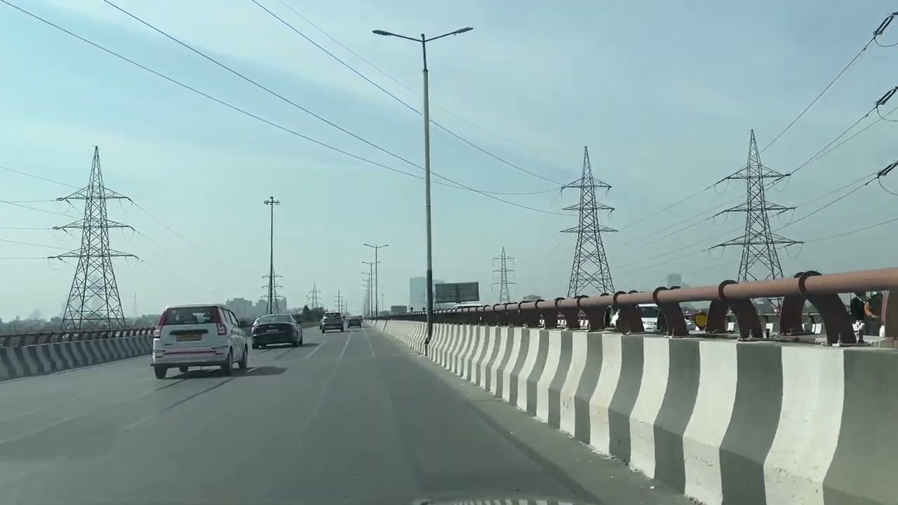 DLF mall Noida Drive on Sunday Afternoon Drive | Feb 2026 | Real Traffic