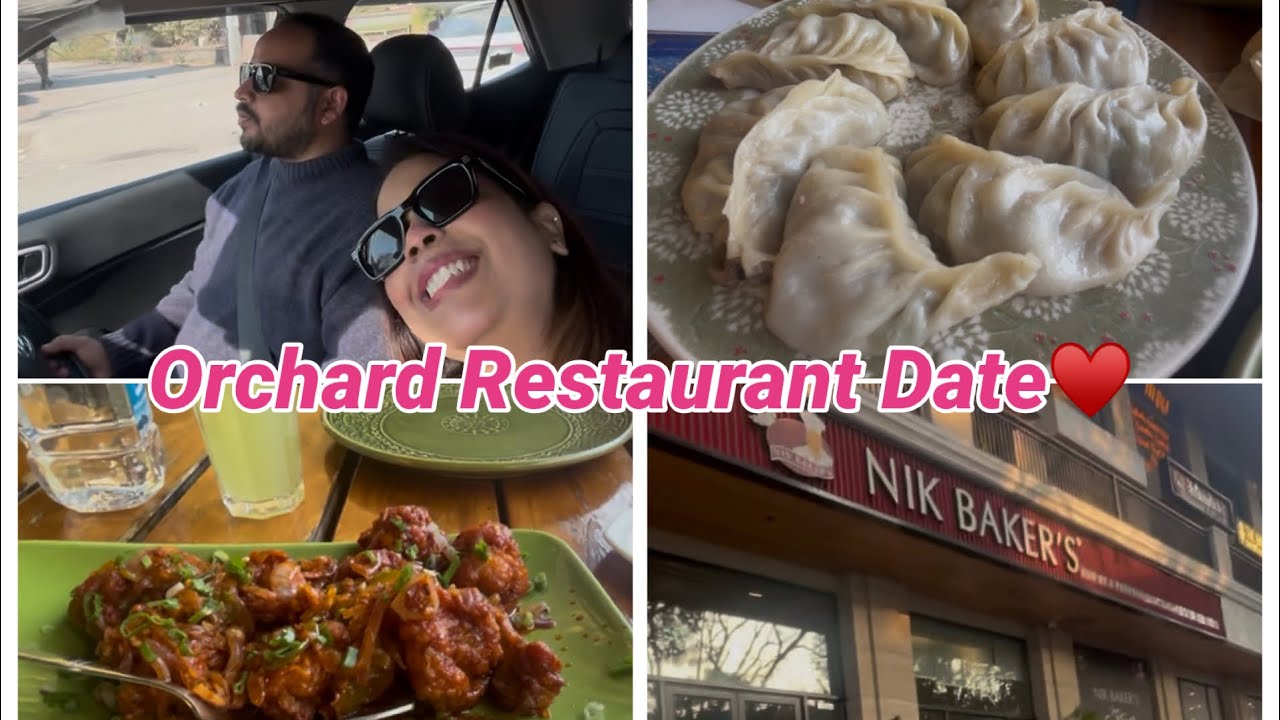 Orchard Restaurant Date ❤️ | Momos, Mountains & Memories in Dehradun🥟⛰️😍
