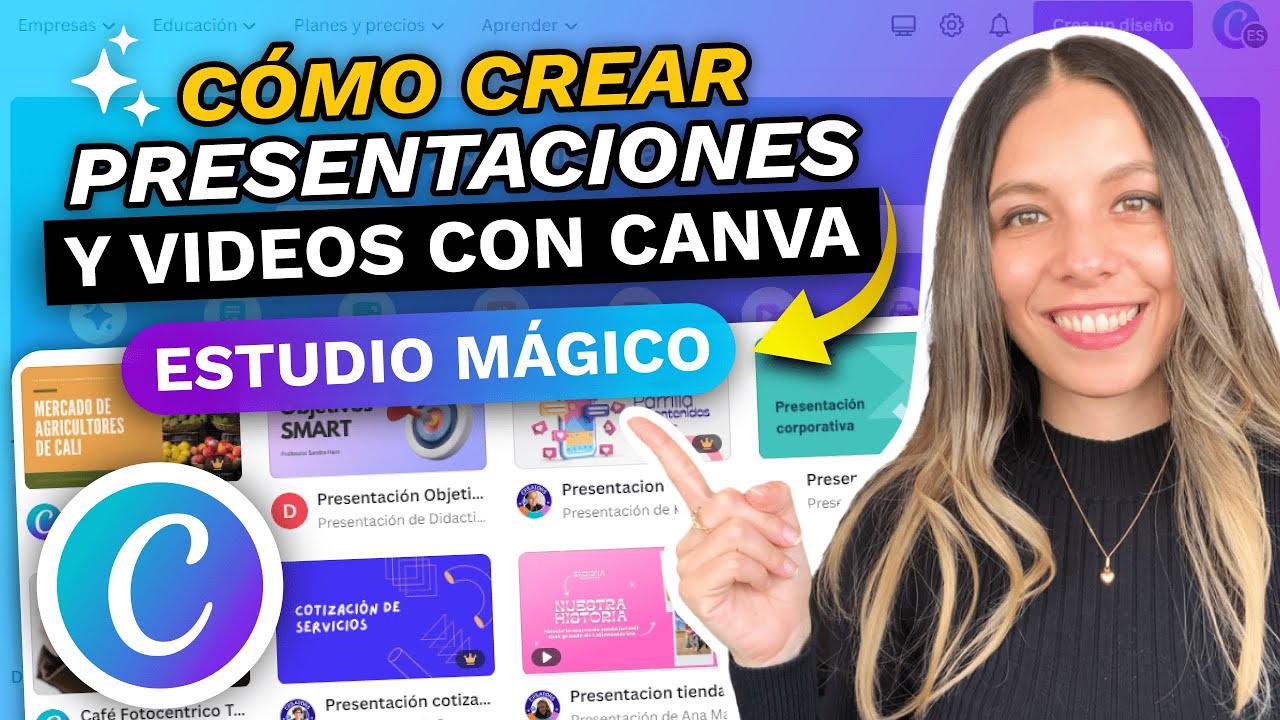 Como HACER PRESENTACIONES y VIDEOS CON CANVA ESTUDIO MAGICO 😱 2026