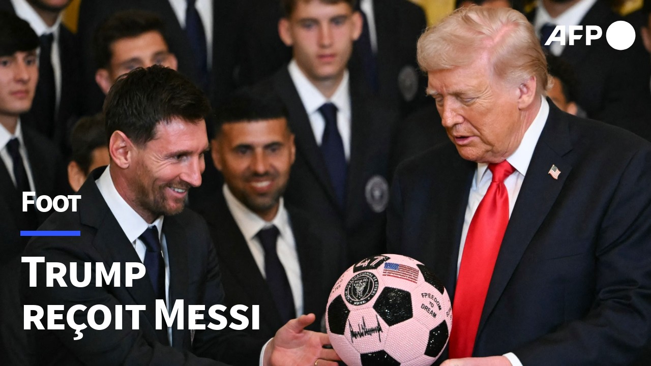 Messi et l'Inter Miami à la Maison Blanche | AFP