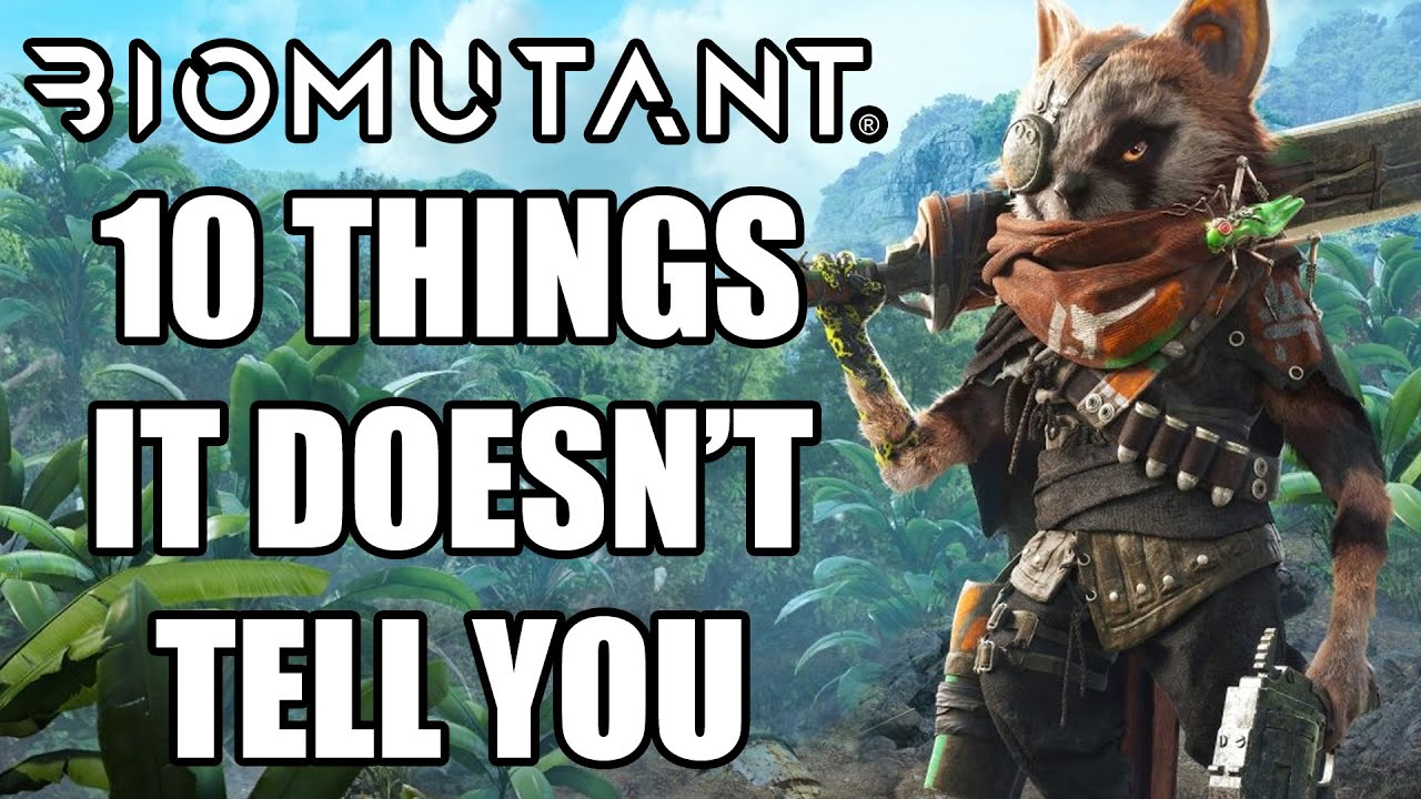 10 Beginners Tips And Tricks Biomutant Doesn't Tell You