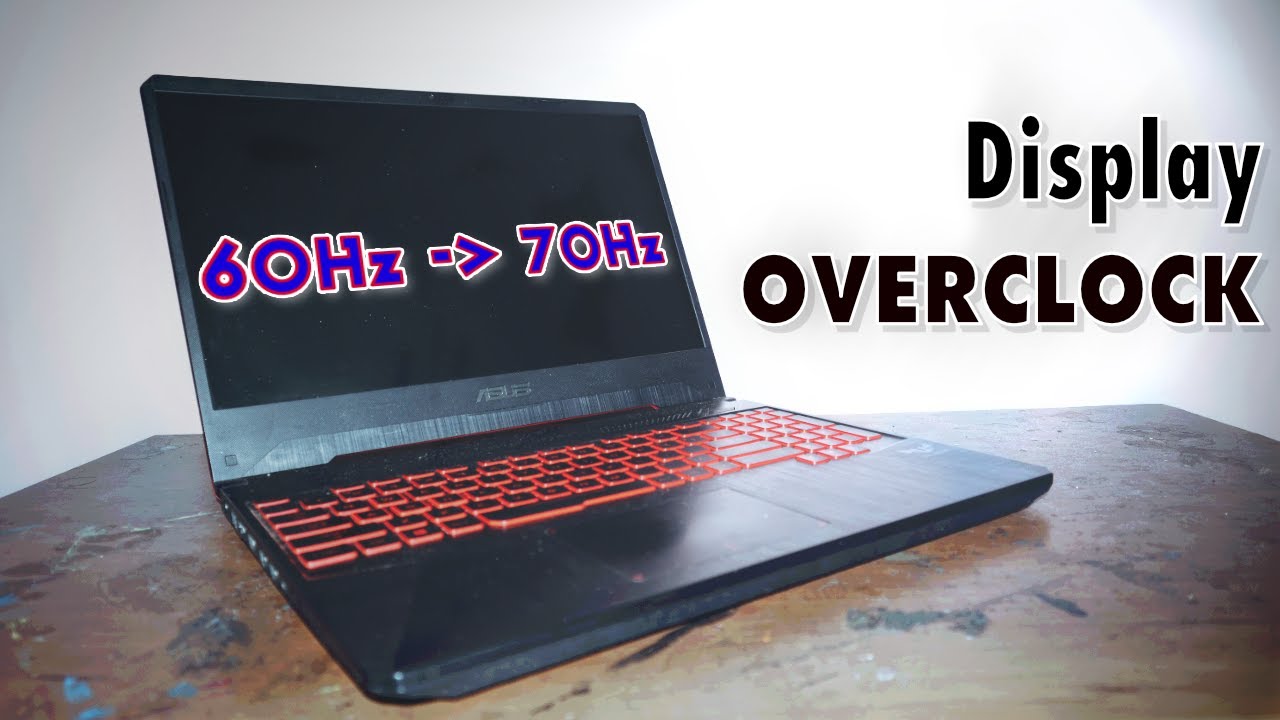 How to OVERCLOCK ANY DISPLAY to show more FPS!!! HIGH REFRESH RATE.