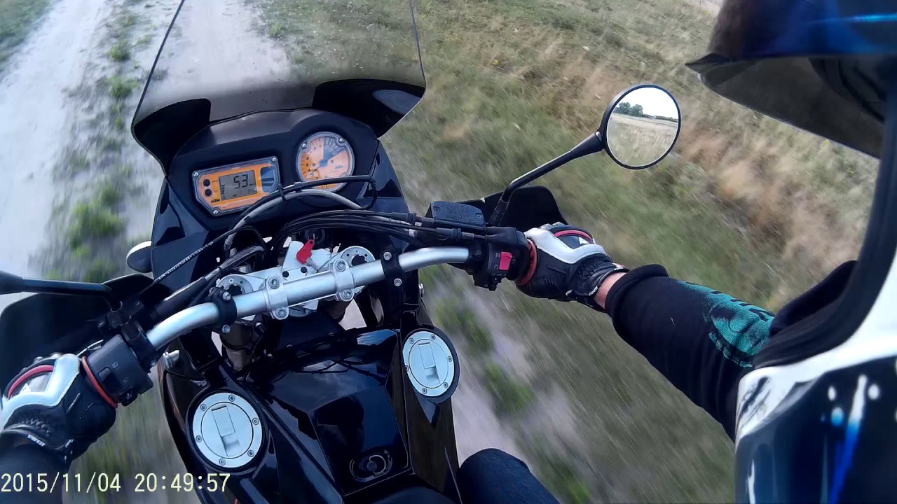 KTM 950 Adventure Off-road ride