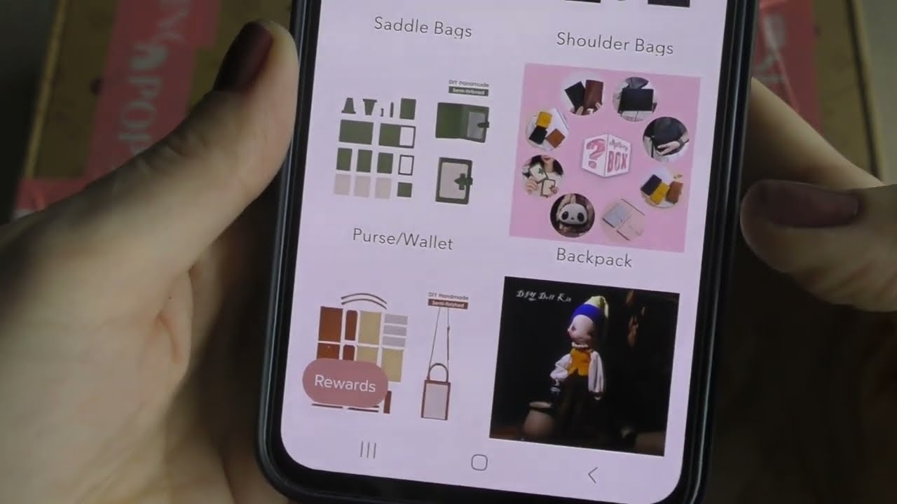 POPSEWING unboxing DIY bag kit