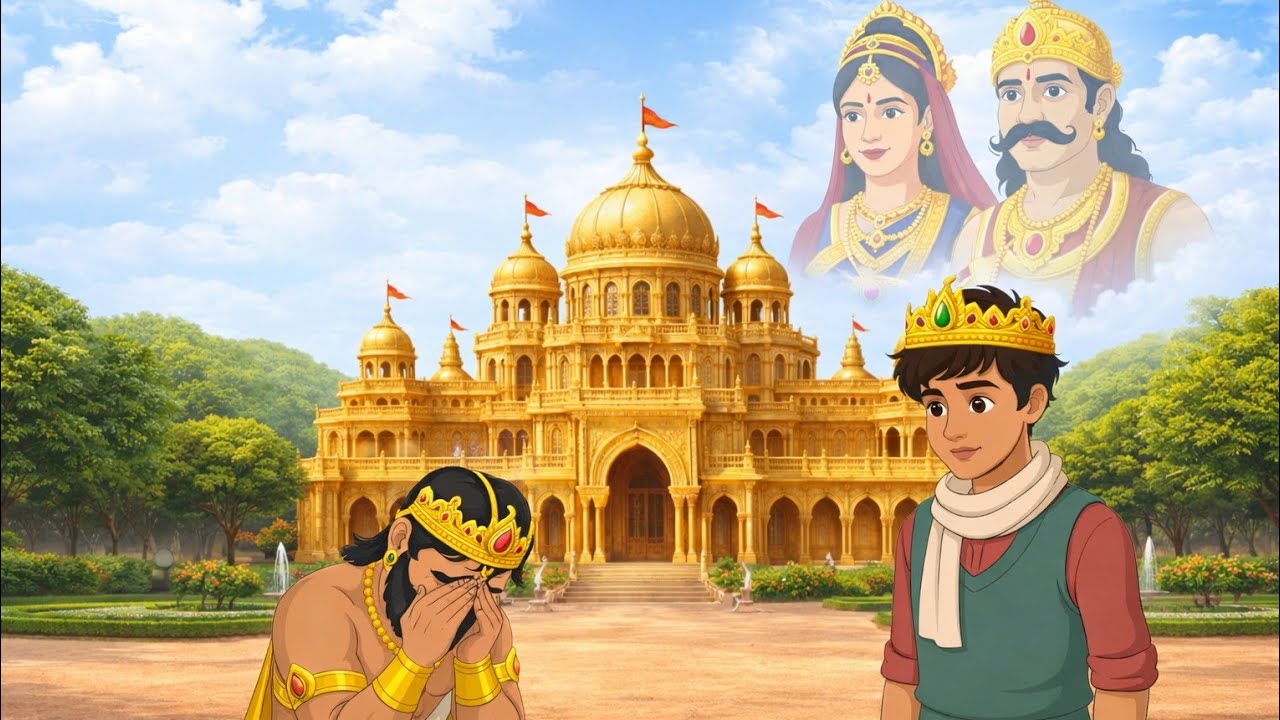बिन माँ- बाप का अनाथ बेटा बना राजकुमार | किस्मत का खेल | Hindi kahani | Moral story | cartoon Kahani