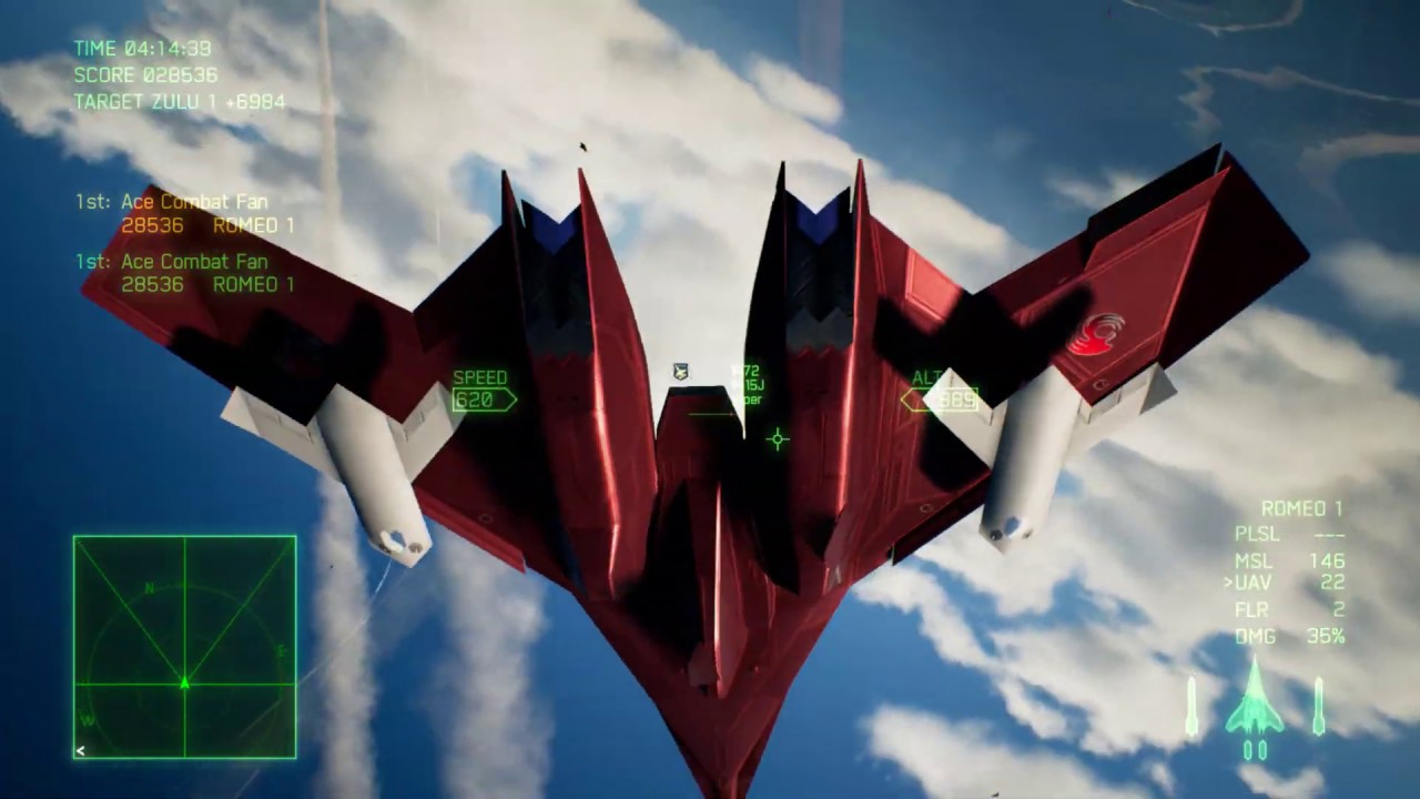 Ace Combat 7 Multiplayer | Fort Grays Deathmatch | ADF-11F with UAVs