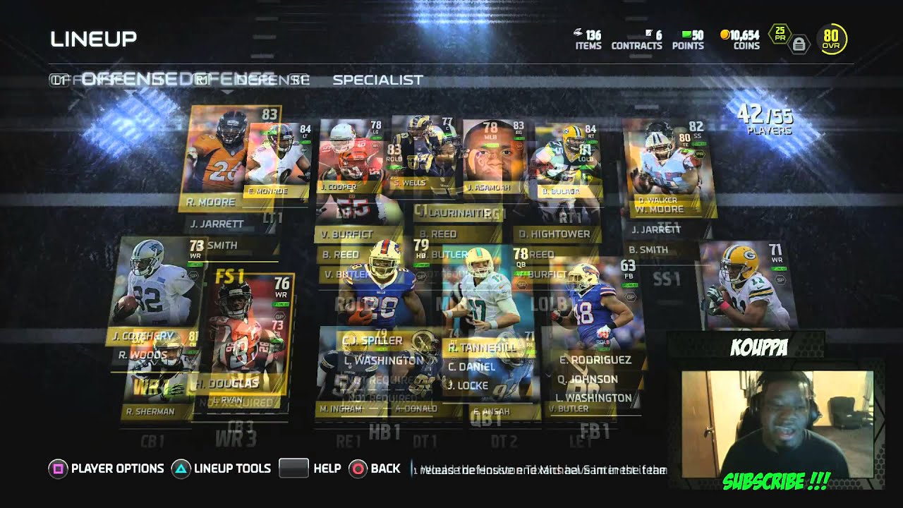 Football - Madden NFL 15 Ultimate Team Gameplay 