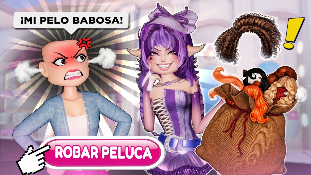 DTI pero tengo que ROBAR PELUCAS… sin que me DESCUBRAN 😭