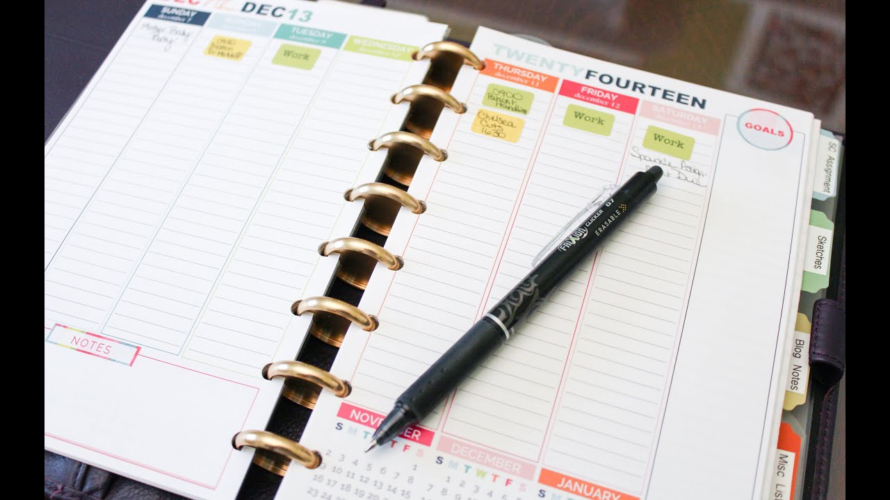 My Planner - Levenger Circa Vs.  Arc by Staples