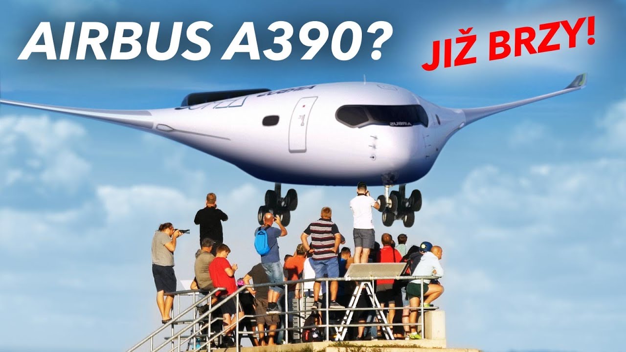Airbus A390? Konec létání tak jak ho známe #ZEROe koncept