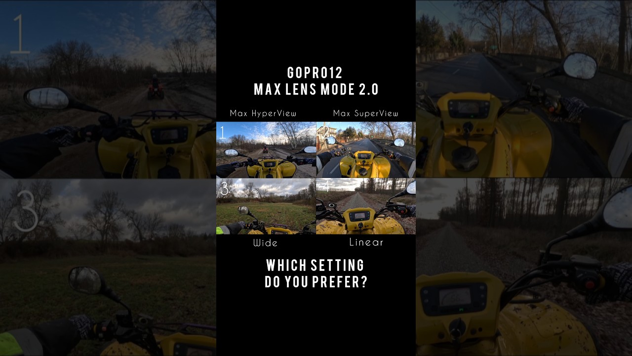 Gopro12 Max Lens Mode 2.0 #gopro #maxlensmod