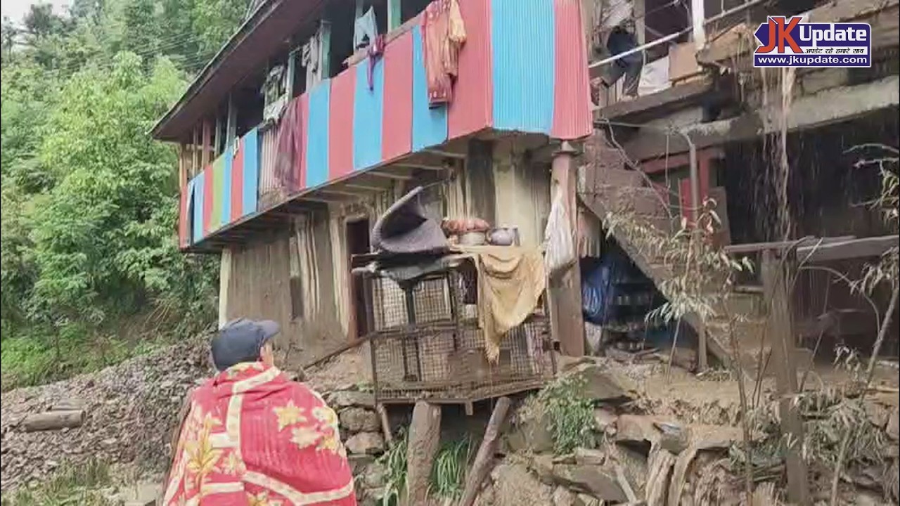 Cloudburst in Bathoi Area of Mahore Damages Dozens of Houses and Crops