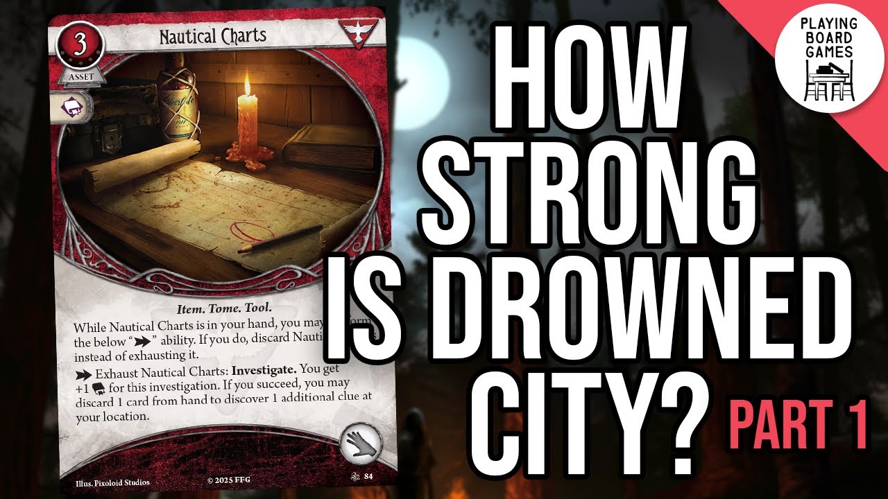How strong is The Drowned City? (Part 1 - Level 0 Class and Neutral Cards) | ARKHAM HORROR
