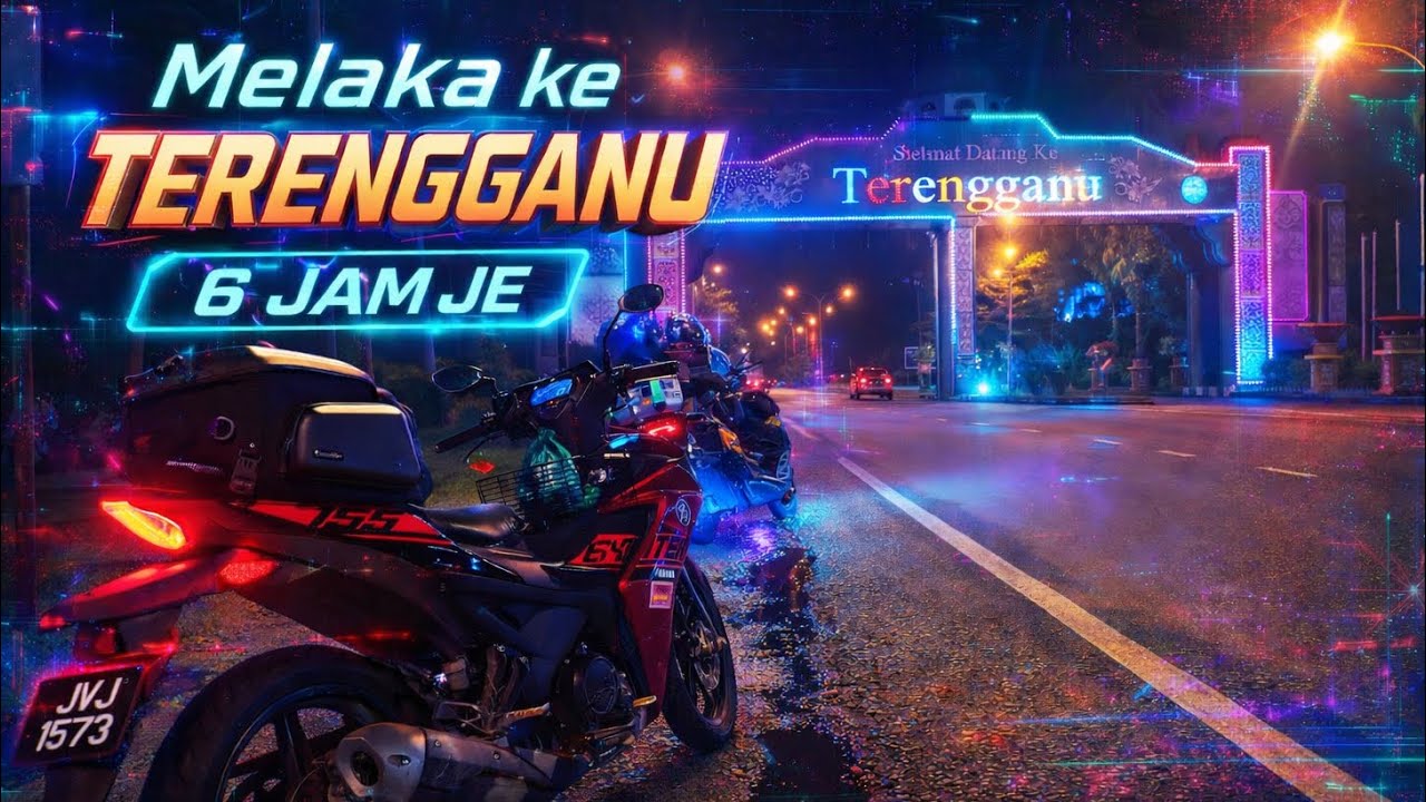 [4K] DAH LAMA TAK RIDE SAMPAI TERENGGANU