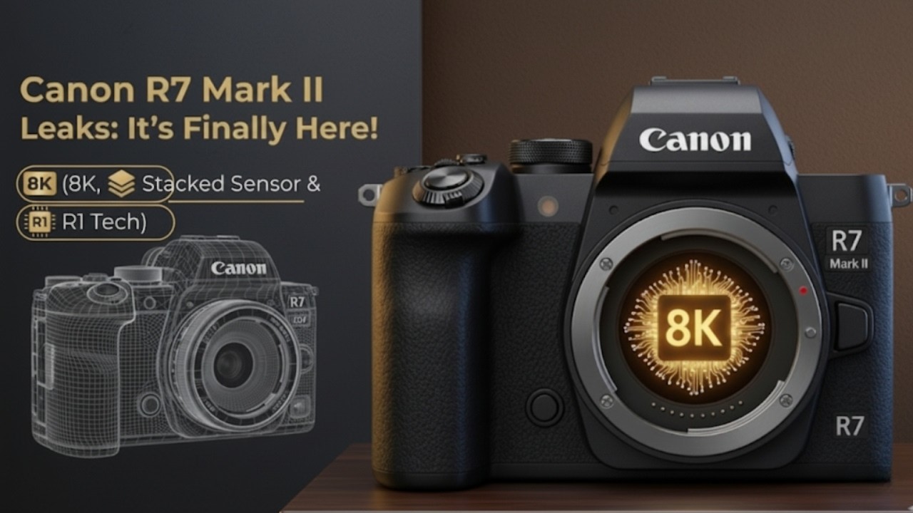 РАСКРЫТО: Технические характеристики и дата выхода Canon EOS R7 Mark II (миниатюрная R5!)
