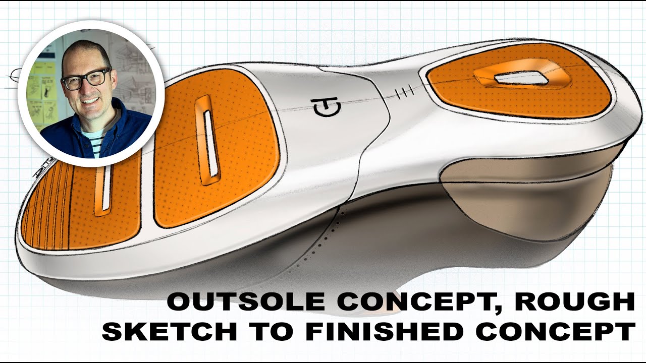 Footwear Outsole Design: Rough Sketch To Finished Concept