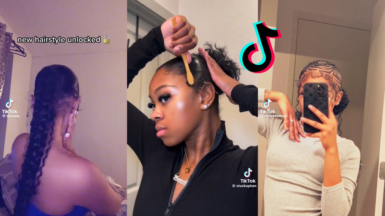CUTE HAIRSTYLE INSPIRATION TIKTOK COMPILATION