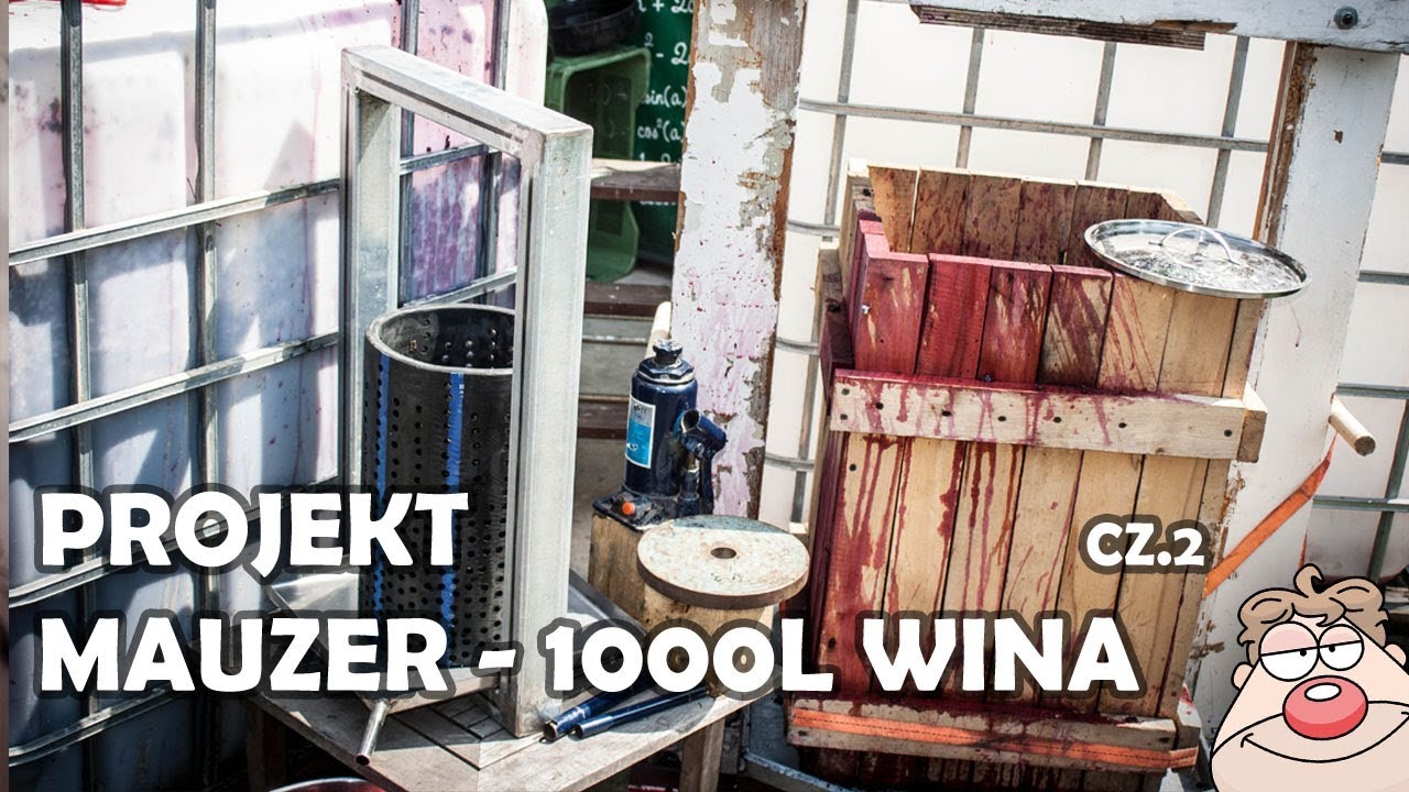 1000l wina porzeczkowego czyli Projekt MAUZER cz.2