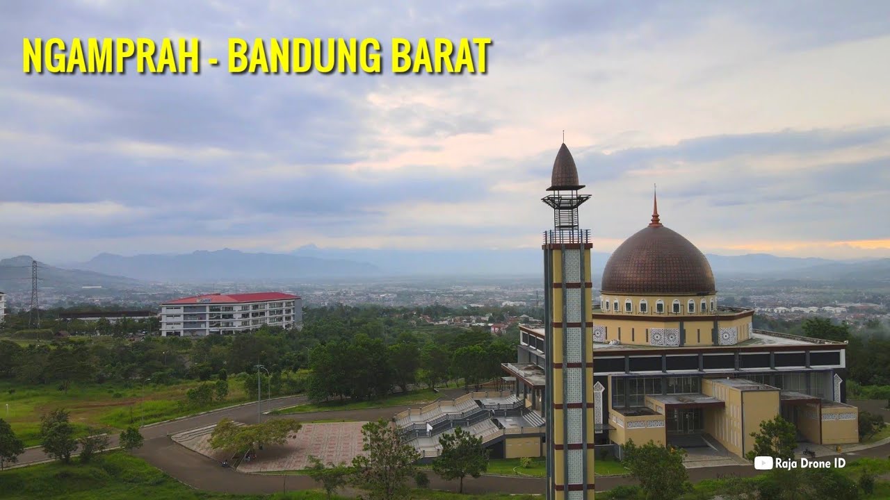 Drone View Ngamprah Kabupaten Bandung Barat Jawa Barat 2020