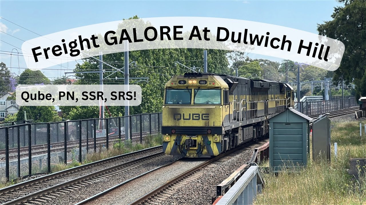 MEGA Horn Show From Qube QL Classes | Dulwich Hill Freighters