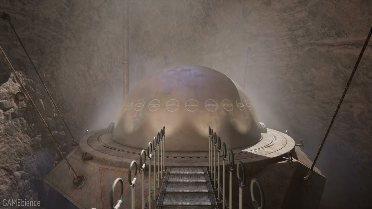 3 Hour - Riven (2024) - Rotating Dome in Cave Ambience