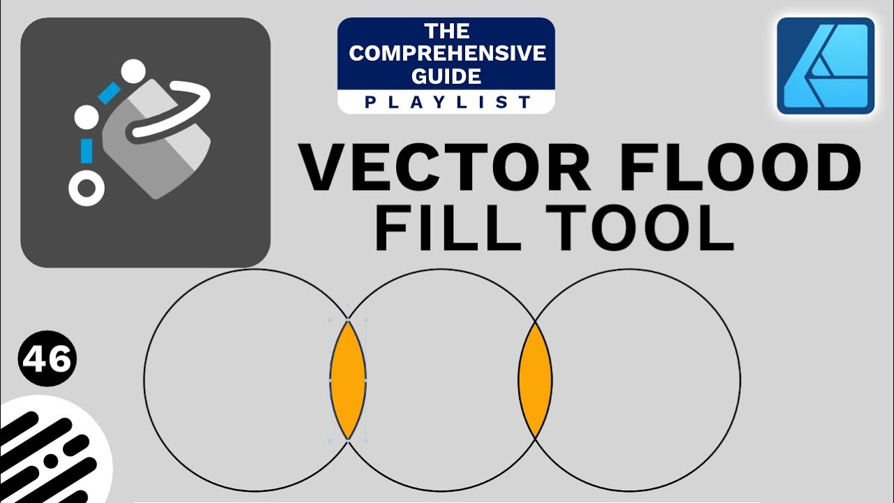 Affinity Designer Tutorial: Vector Flood Fill Tool