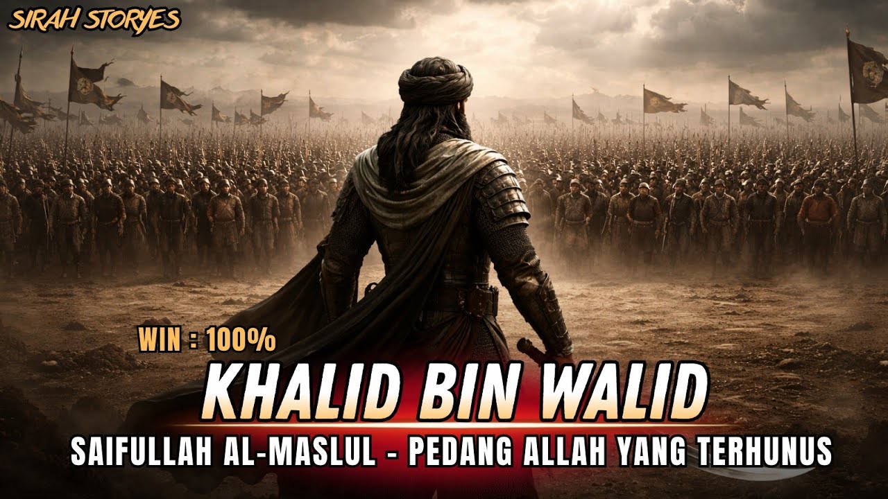Kisah Khalid bin Walid: Dari Musuh Islam Menjadi Pedang Allah yang Tak Pernah Kalah
