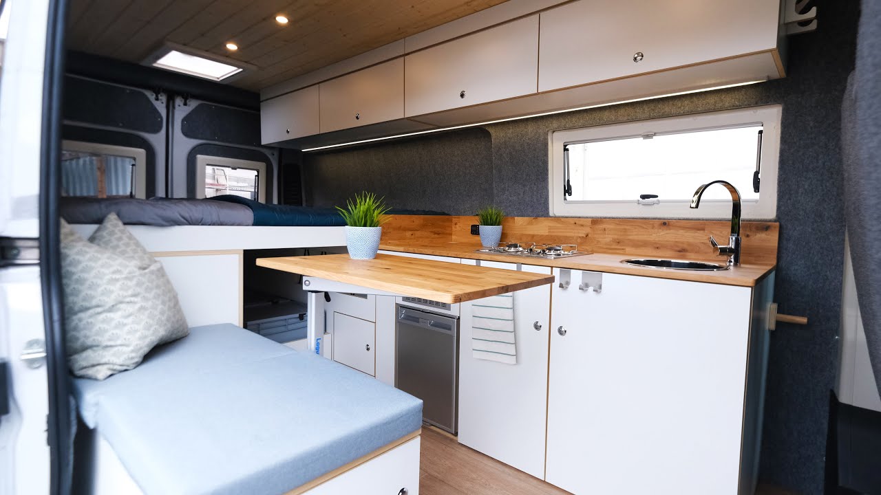 Mega individual Ausbau mit DIY Charakter - Roomtour durch Fiat Ducato Campervan / Vanconversion