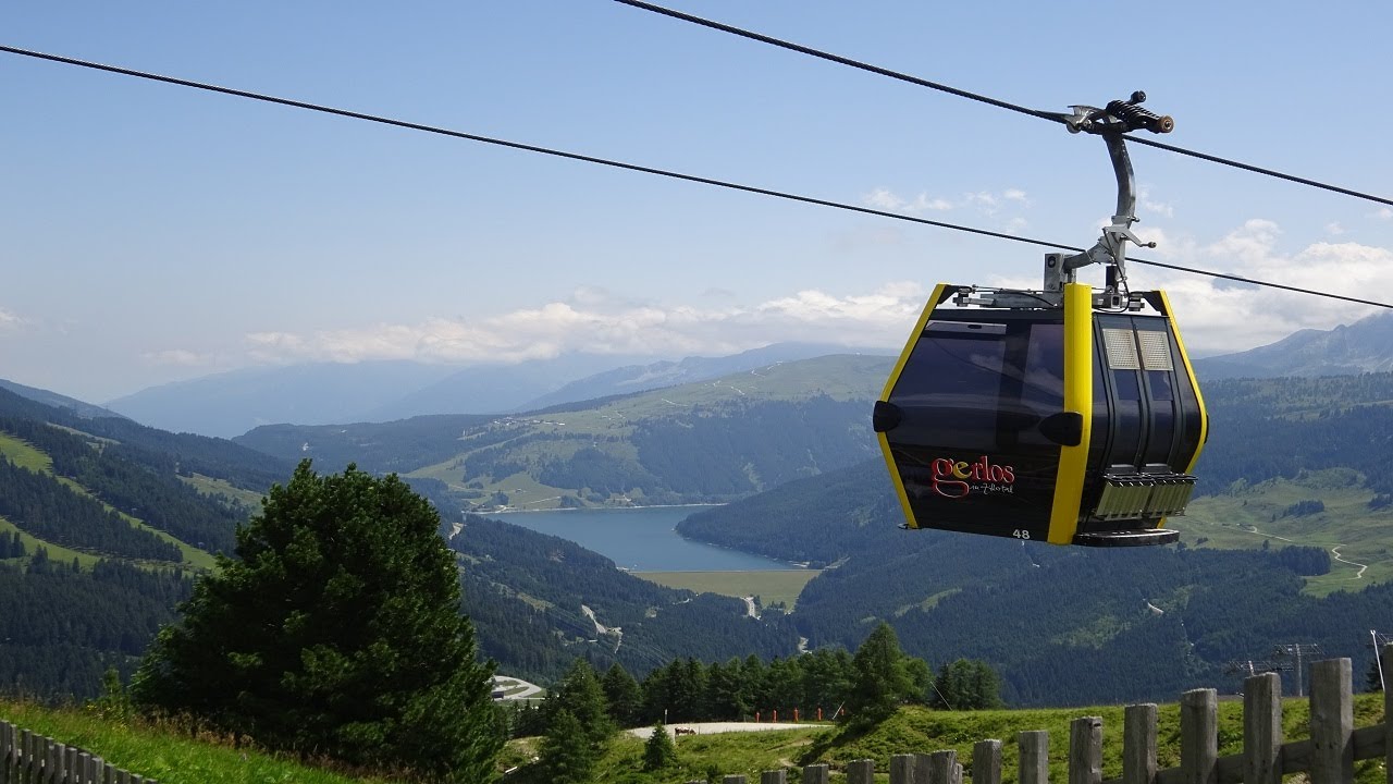 Isskogelbahn Gerlos Zillertal Arena - Bergfahrt
