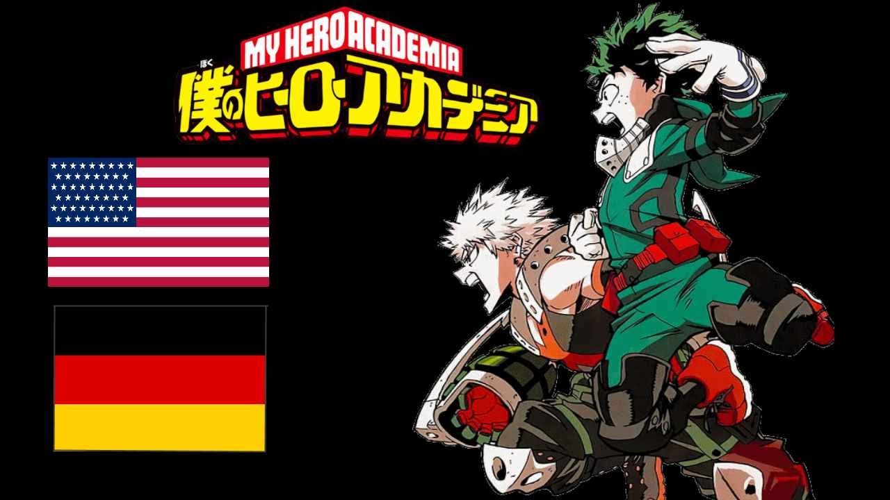 My Hero Academia | Voice Comparison | English - German