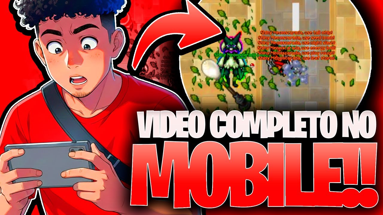 JOGANDO no MOBILE!! 🤯🔥 QUE JOGO BOM NO CELULAR! POKETIBIA MOBILE E PC 2026 POKE CROC!!