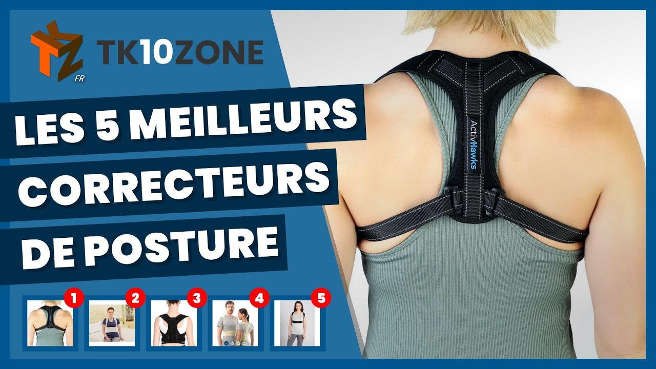 Les 5 meilleurs correcteurs de posture
