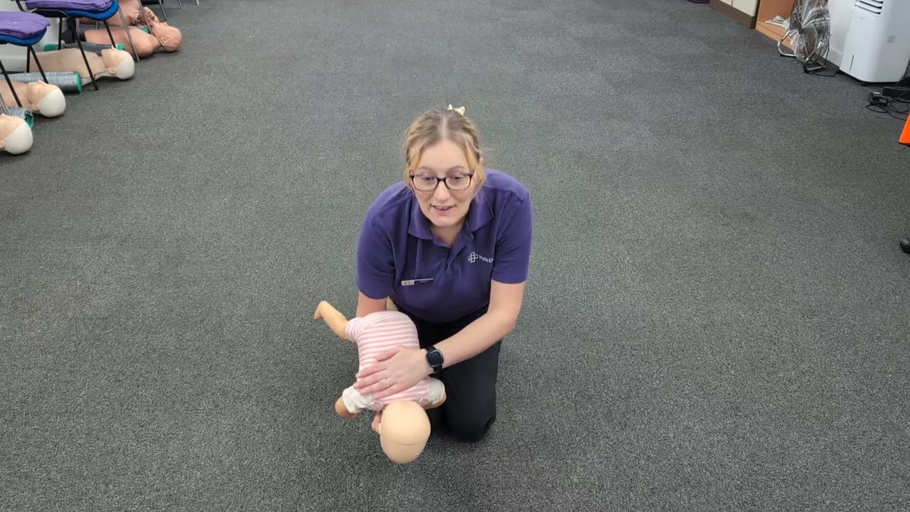 How to do the New Choking technique on a baby (Resus council guidelines 2026)