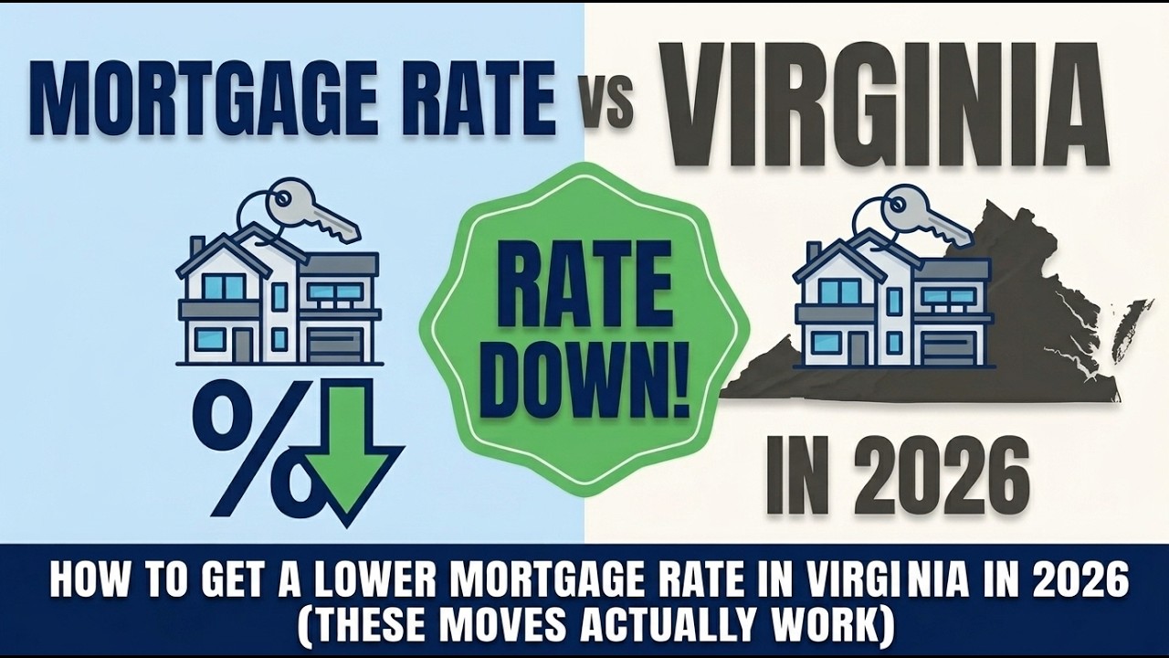 How to Get a Lower Mortgage Rate in Virginia in 2026 (These Moves Actually Work)