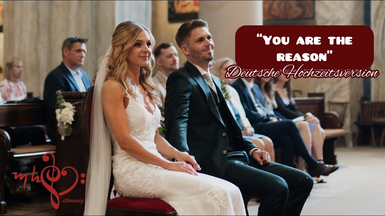 Deutsche Hochzeitsversion von “You are the reason” [Cover] Hochzeitssängerin Michelle Kunstmann
