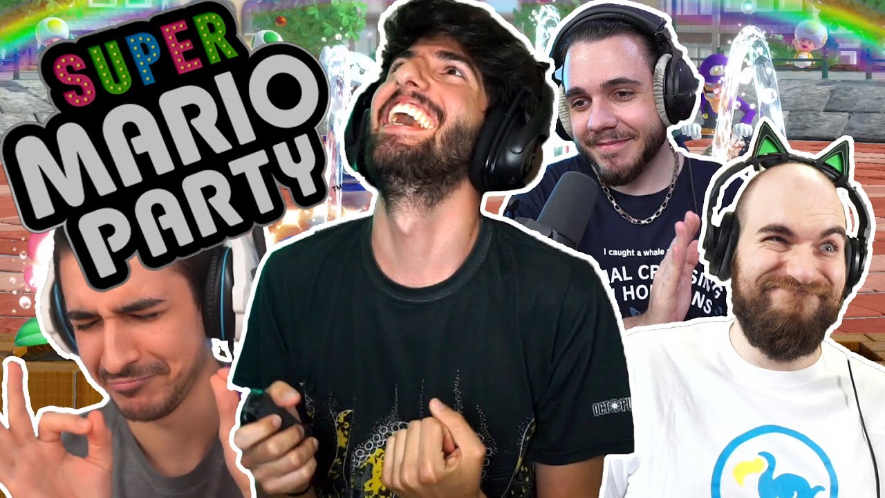 Super Mario Party con @poketonx @FedericoFRZN @Gravier.