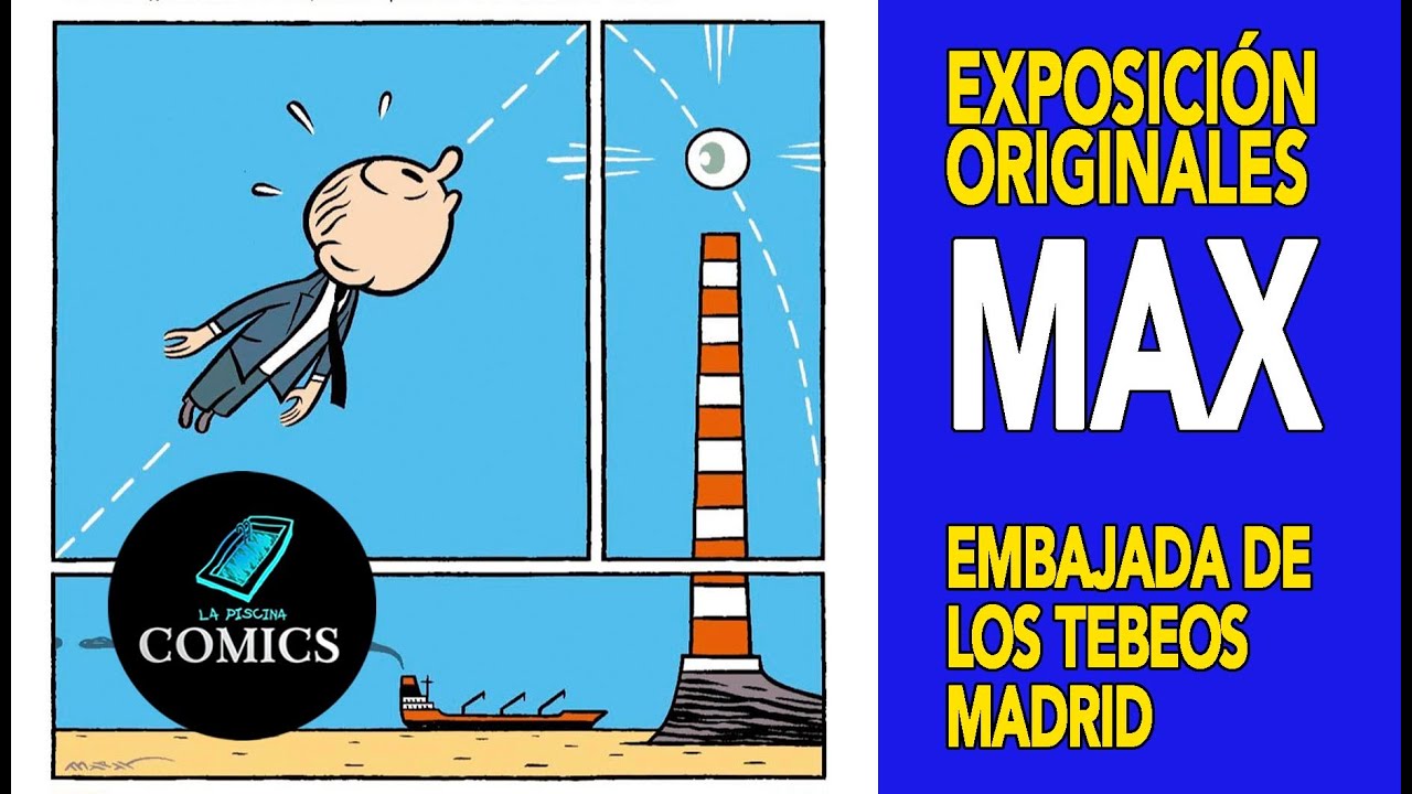 MAX Exposición Teaser. Embajada de los Tebeos.