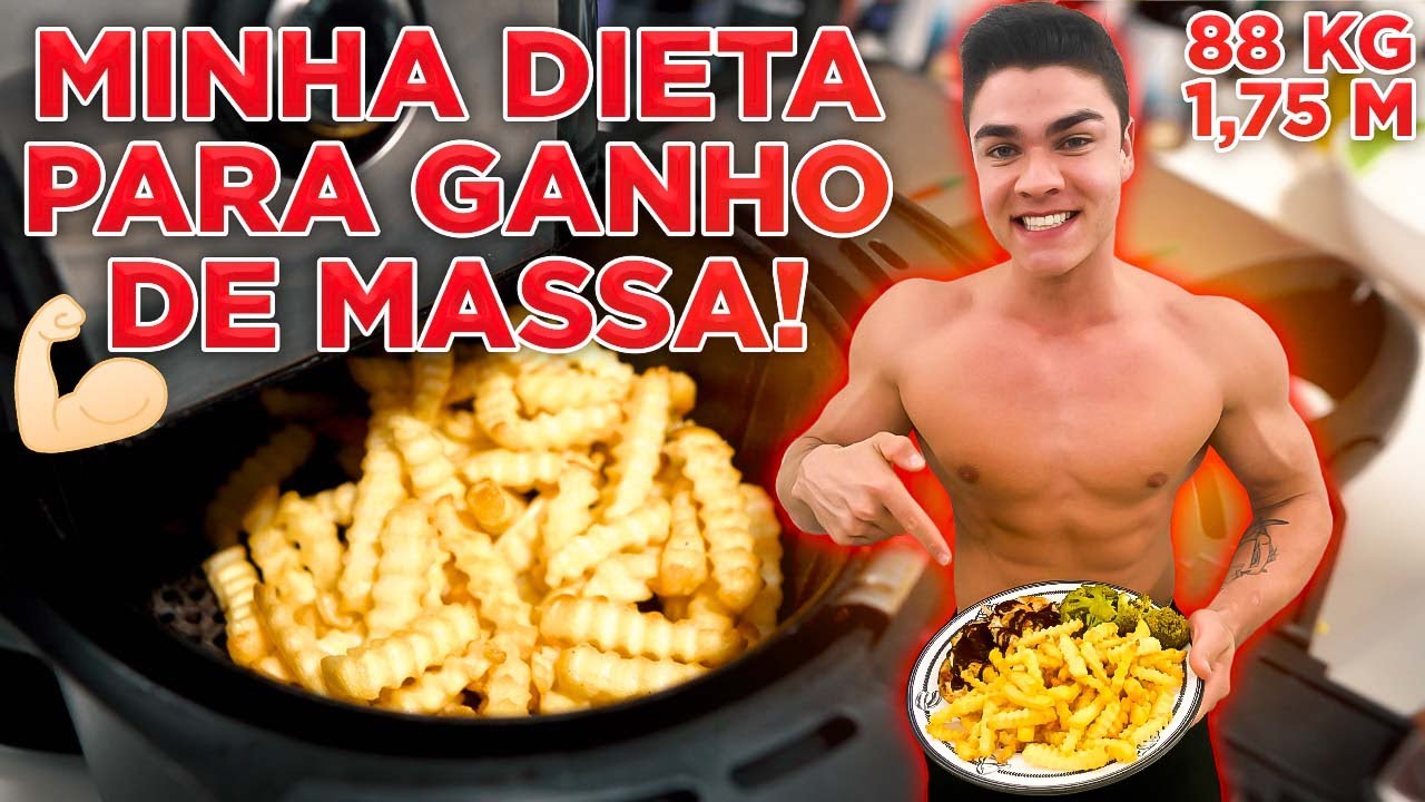 MOSTREI TUDO O QUE EU COMO EM UM DIA!