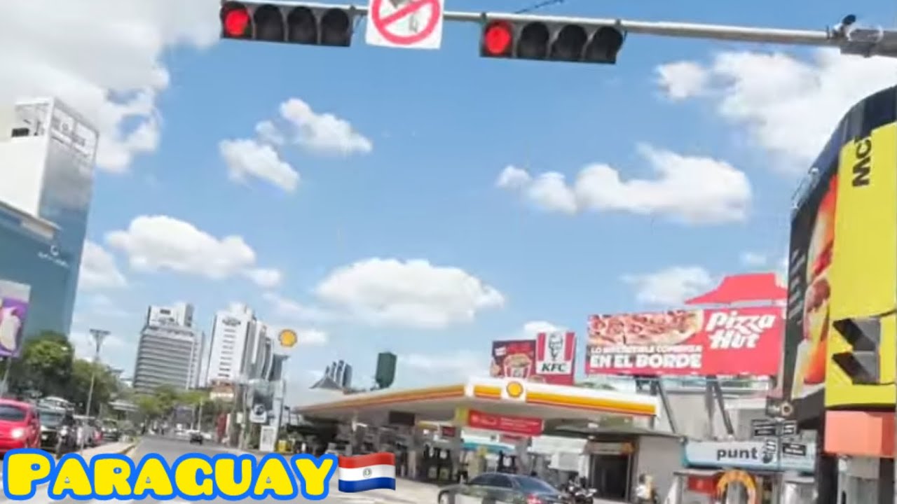 Drive in the heart of Asunción #paraguay