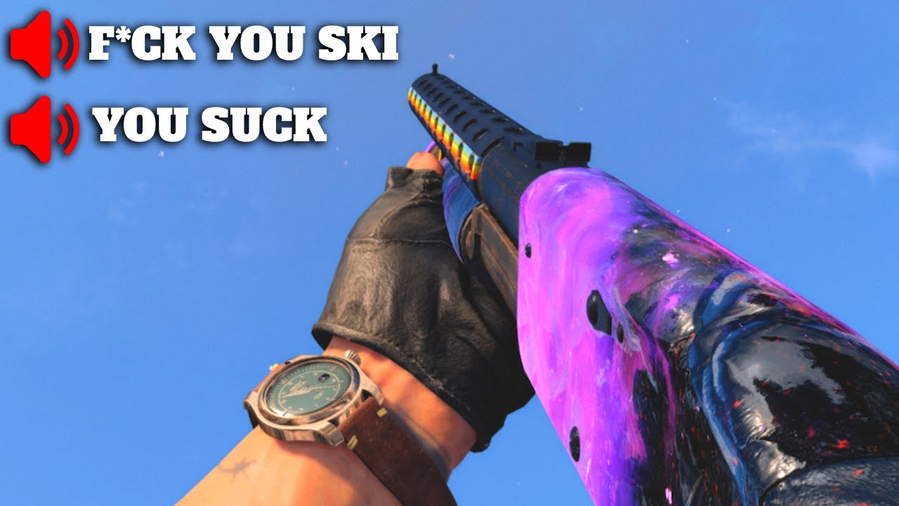 MAKING PEOPLE RAGE WITH MY SHOTGUN - Cold War SnD