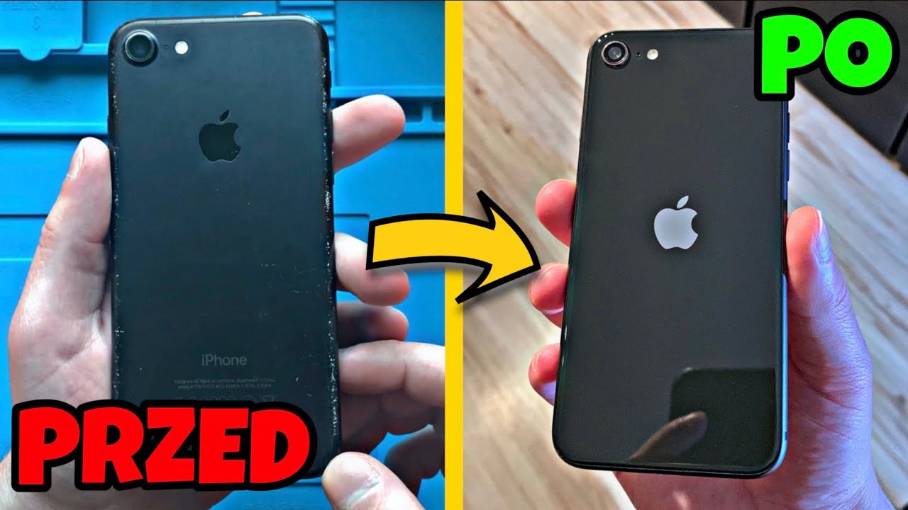 Przerobiłem mojego iPhone'a 7 na SE 2 generacji!