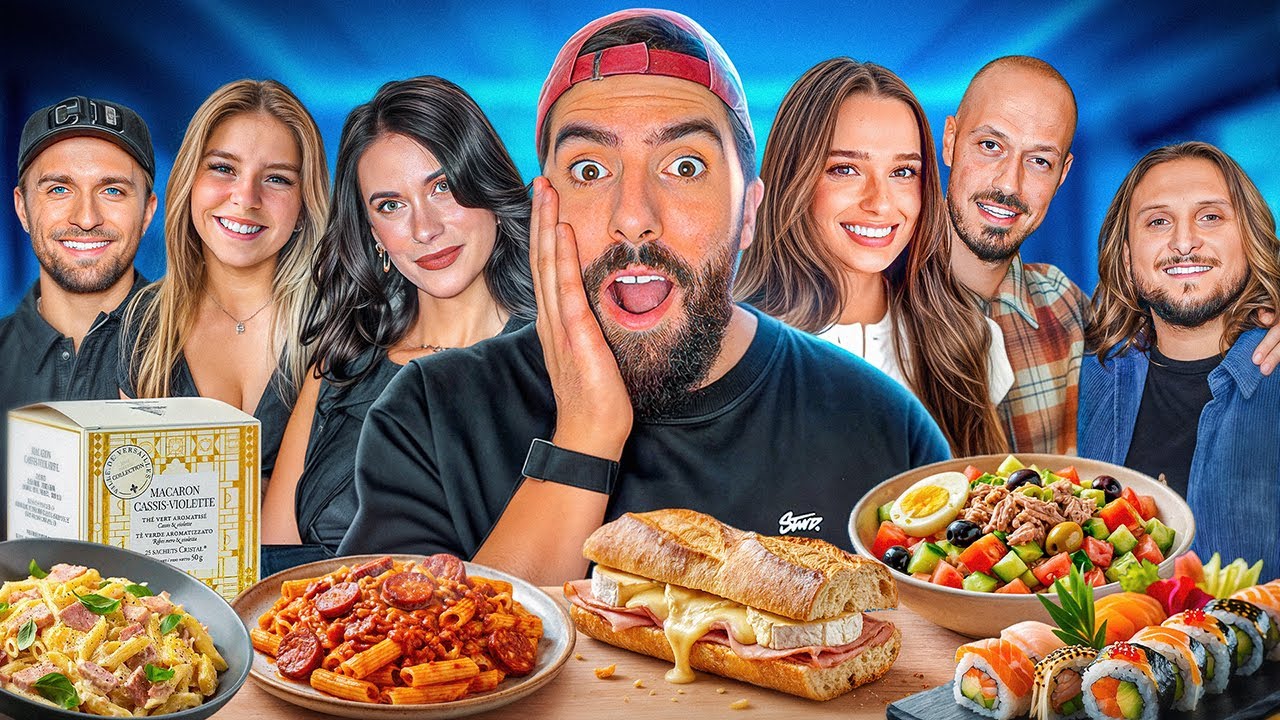 Je teste les ADDICTIONS food de ces youtubeurs (c'est fou)