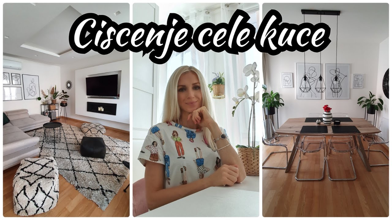 CISCENJE CELE KUCE // Motivacija za ciscenje cele kuce // WHOLE HOUSE CLEANING