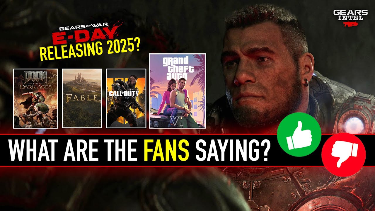 Is Gears of War E-DAY releasing in 2025? | Rumour vs Fact | feat. fan responses
