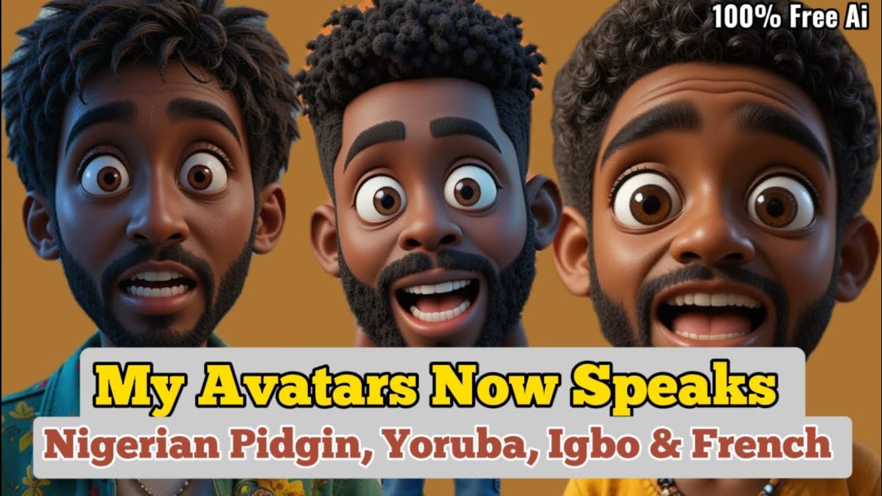 AI Avatar Voice Tutorial | Speak in Pidgin, Yoruba, Igbo, or French!